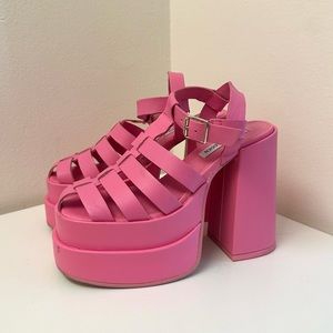 Steve Madden Carlitos Sandal Platform Pink US6